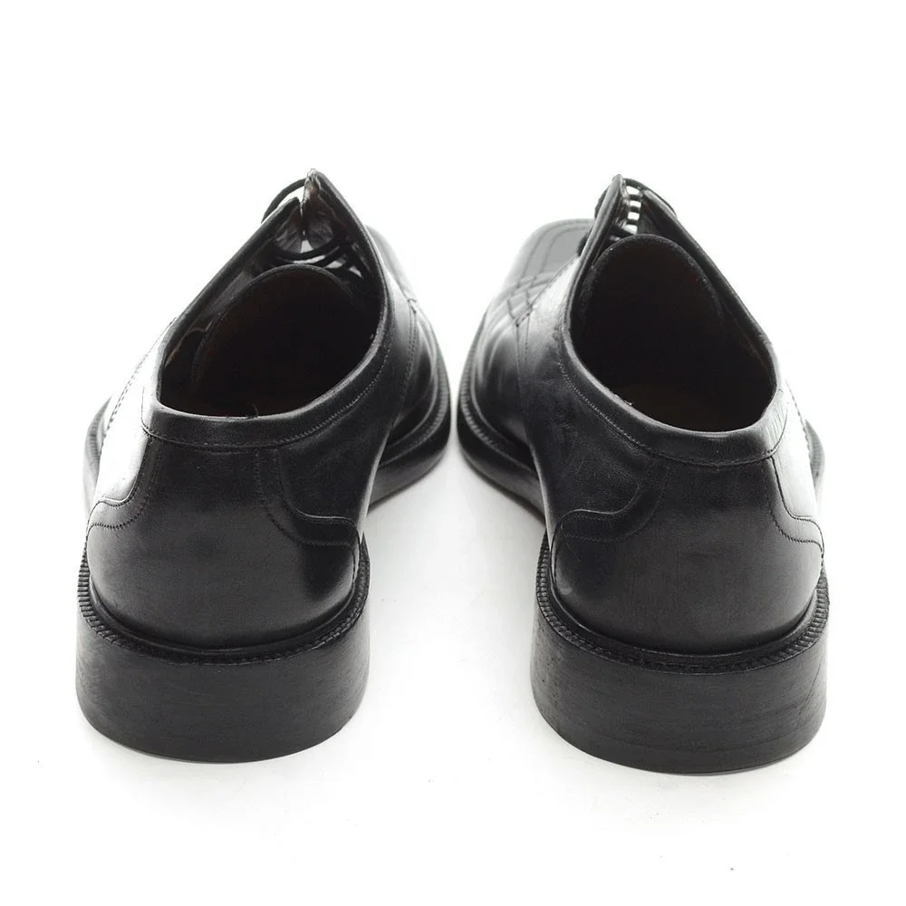 Men Fratelli Rossetti Black Chisel Toe Oxfords 8 D